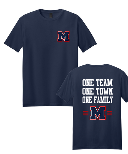 Manvel Baseball - One Team Cotton Tee