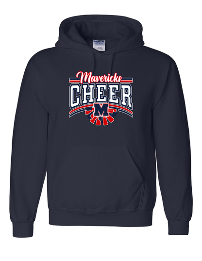 Manvel Cheer - Maverick Cheer Cotton blend Hoodie