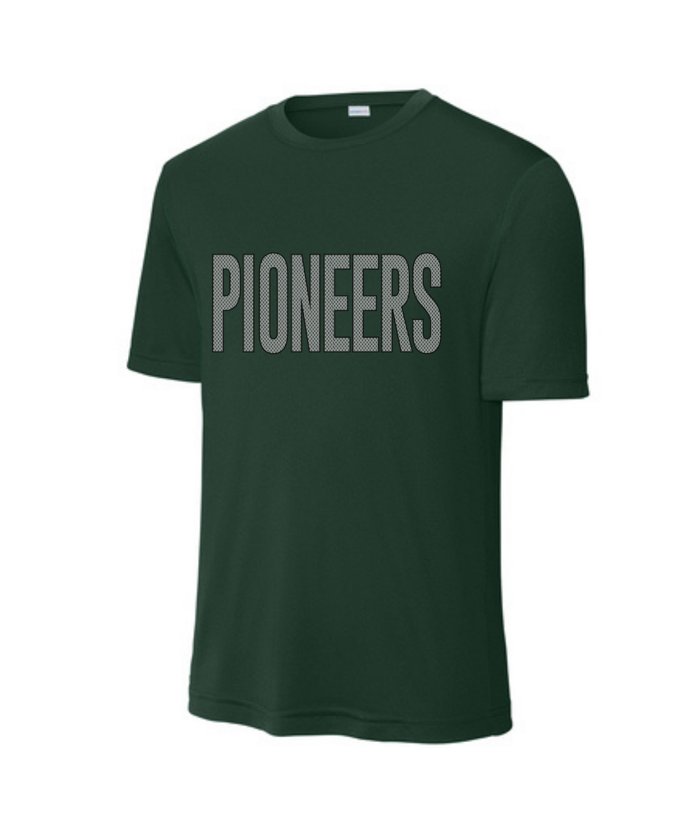 Iowa Colony High School Spiritwear-Mesh Pioneers Performance Tee