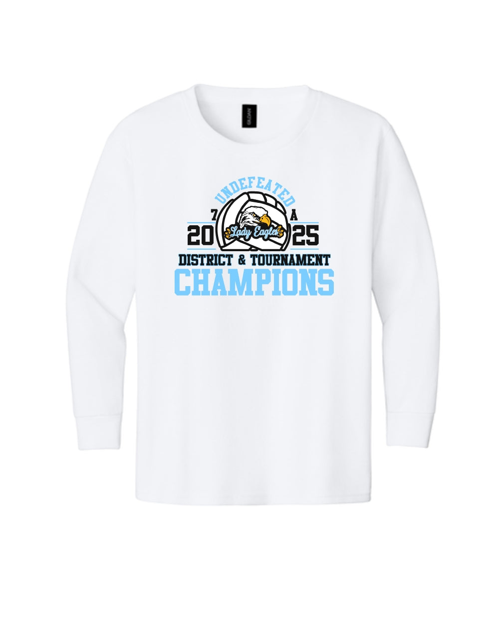 McNair Volleyball - 7A Undefeated District & Tournament Champions Cotton Long Sleeve
