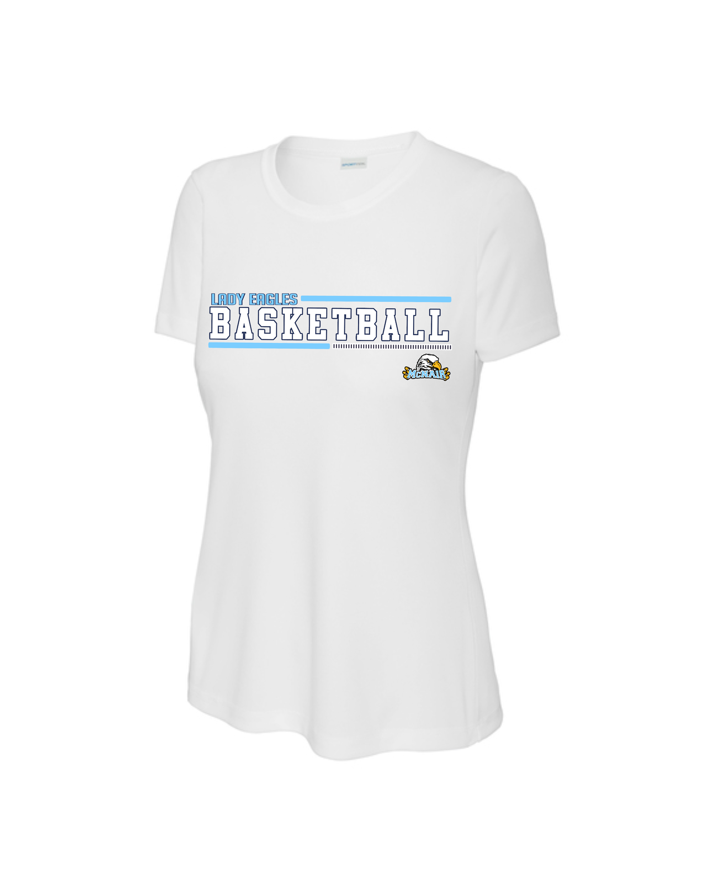 McNair Jr. High - Basketball Performance Short Sleeve