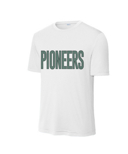 Iowa Colony High School Spiritwear-Mesh Pioneers Performance Tee