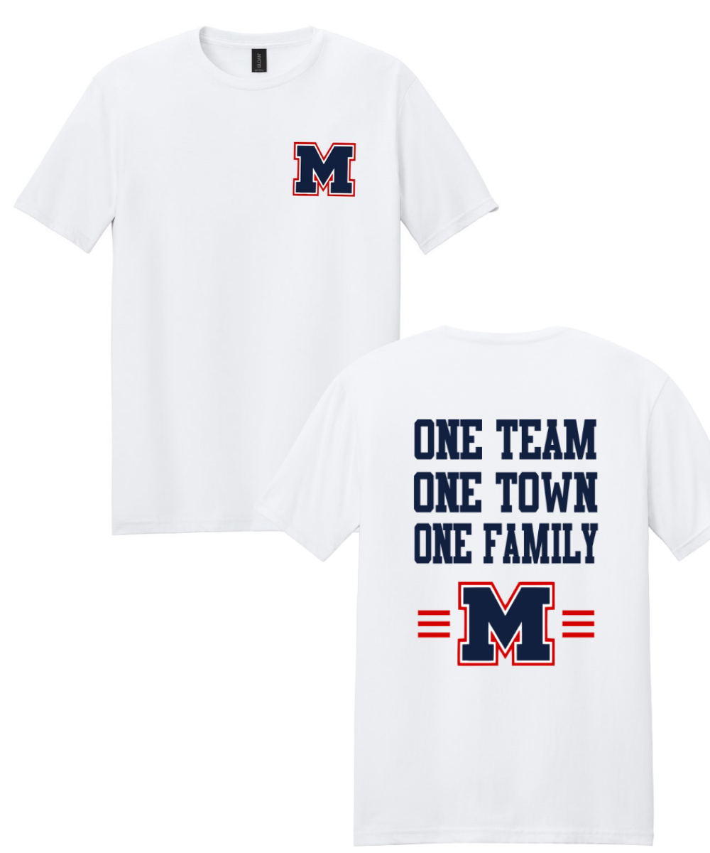 Manvel Volleyball - One Team Cotton Tee