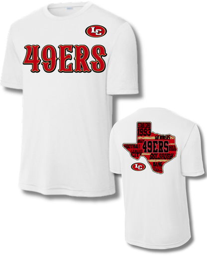 League City 49ers Football & Cheer-49Ers Performance Tee
