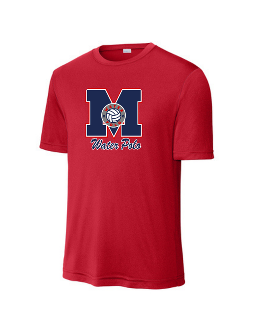 Manvel Water Polo- Mavericks Water Polo Sleeve Performance Tee