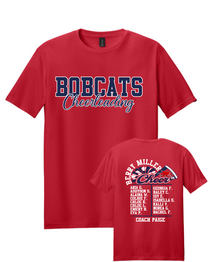 Berry Miller Cheer- Bobcats Cheerleading 2026 Cotton Tee