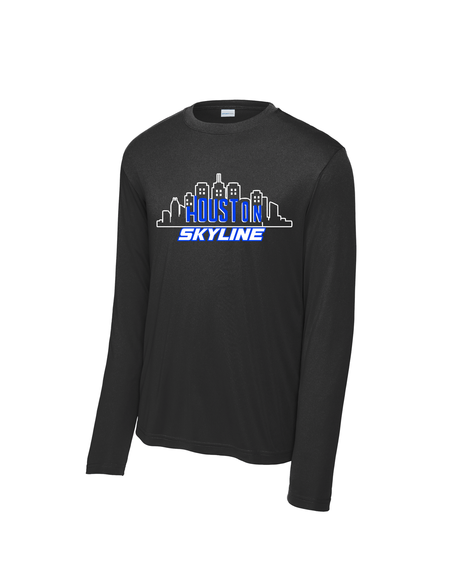 Houston Skyline - Long Sleeve Performance Tee