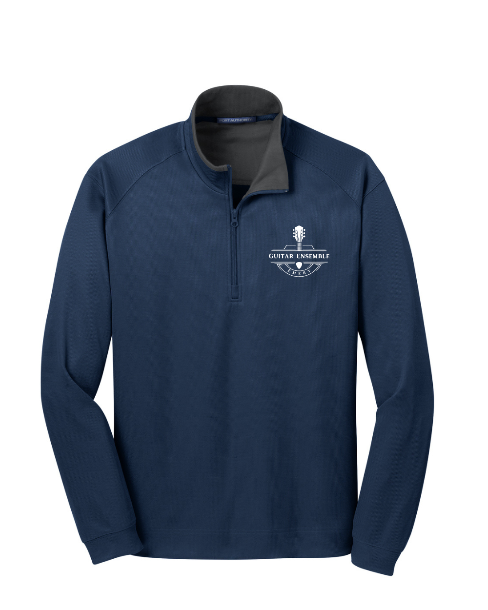Emery Weiner Guitar Ensemble- Textured Quarter Zip Pullover