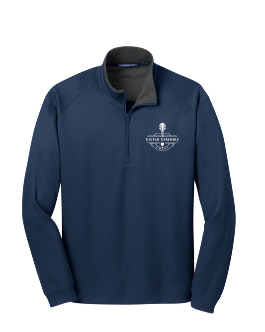 Emery Weiner Guitar Ensemble- Textured Quarter Zip Pullover