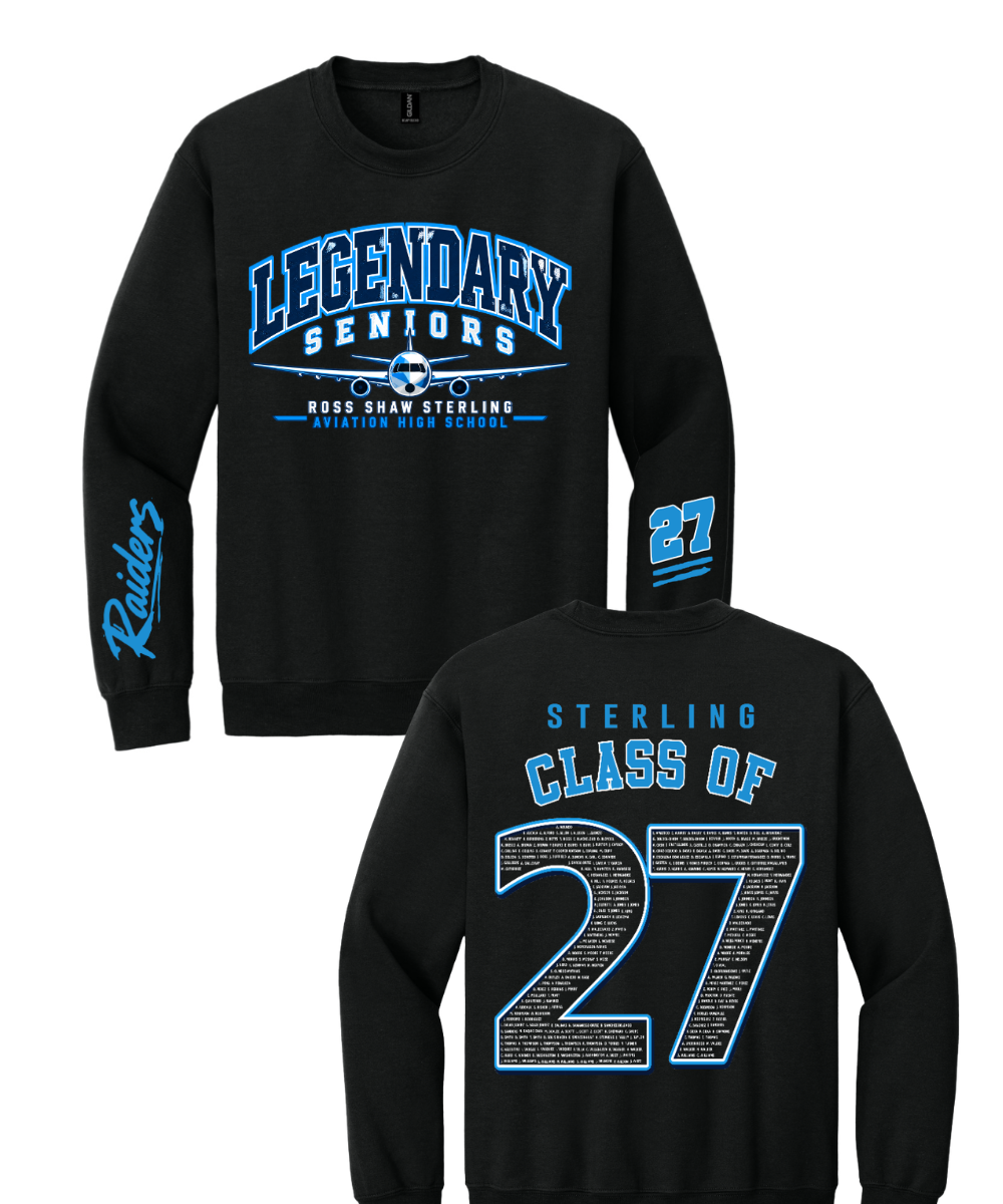 Sterling Class of 2027 Senior Package — T-Shirt + Crewneck
