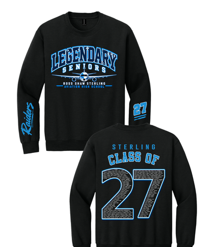 Sterling Class of 2027 Senior Package — T-Shirt + Crewneck