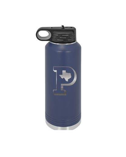 PTX - 32 oz Laser engraved Insulated Water Bottle -navy