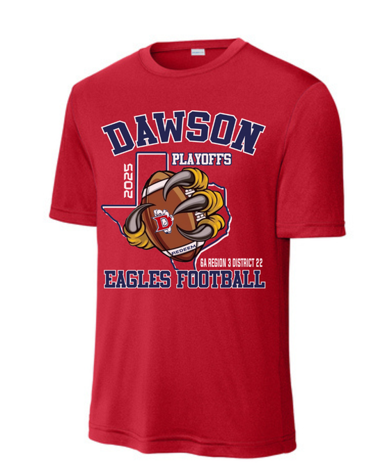 Dawson HS - Playoff Roster Tee 2025- Performance Tee
