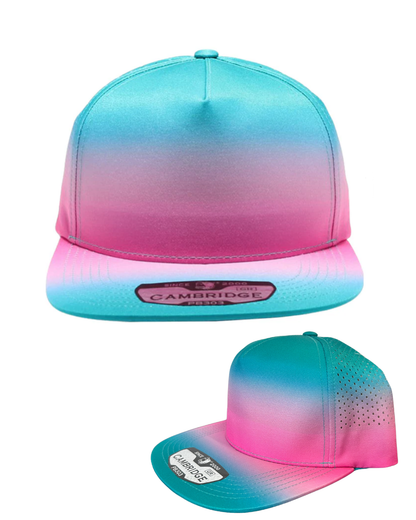 Hats- Cambridge Ombre Perforated Snap Back Hats