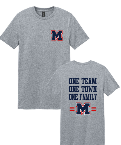 Manvel Volleyball - One Team Cotton Tee