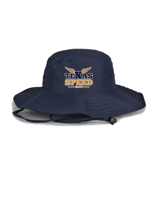 Texas Speed Elite- Embroidered Boonie Hat- Navy