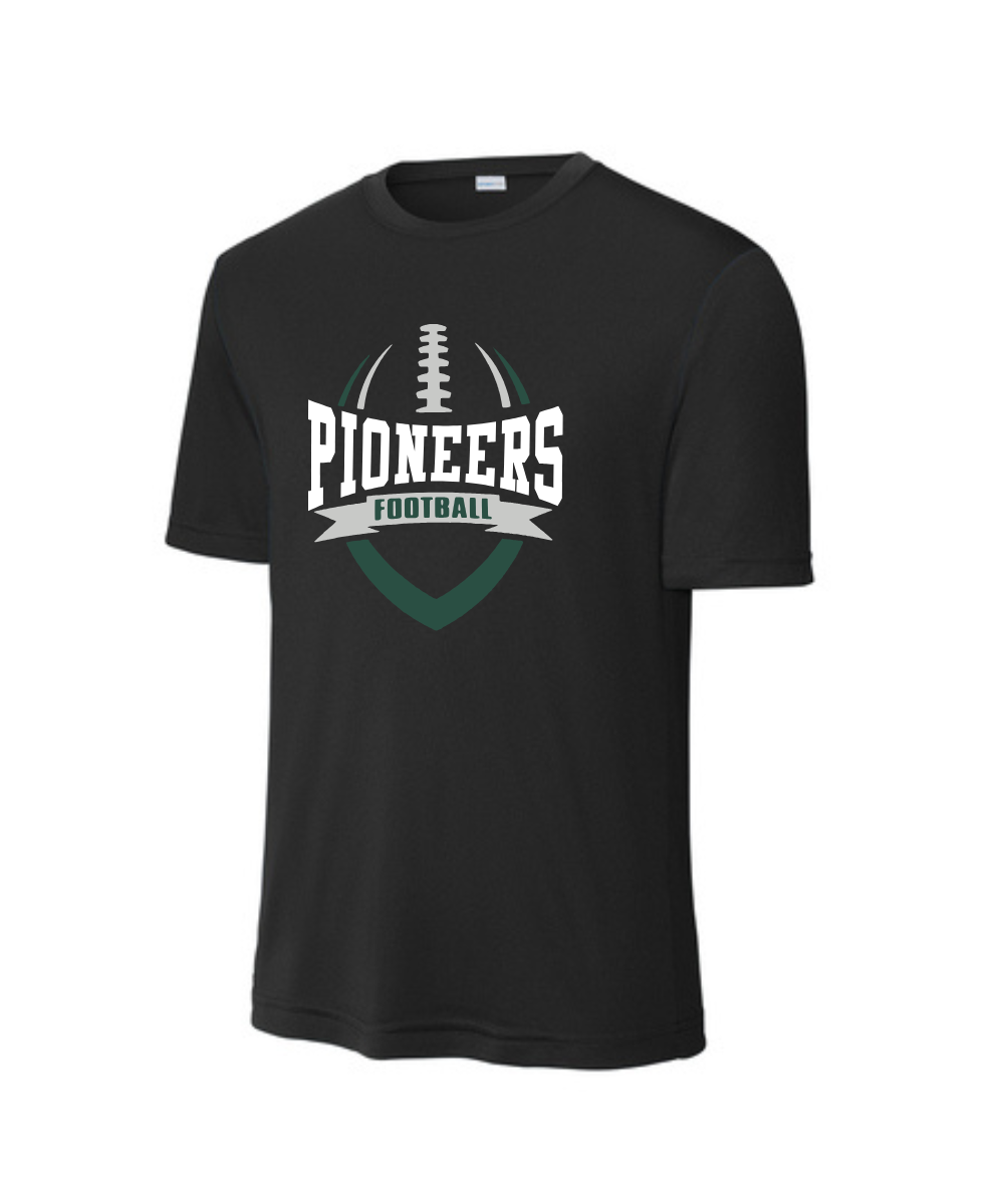 LSA Spiritwear-Abstract Football Pioneers Performance Tee