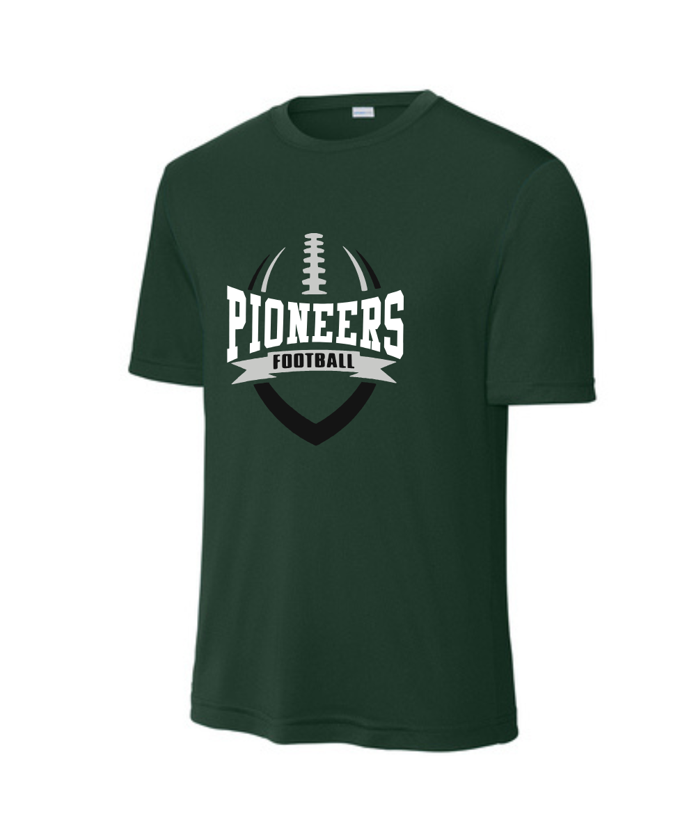 LSA Spiritwear-Abstract Football Pioneers Performance Tee