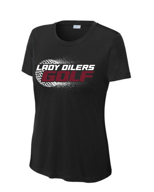 PHS  Golf- Pearland Golf Performance Ladies Tee- black