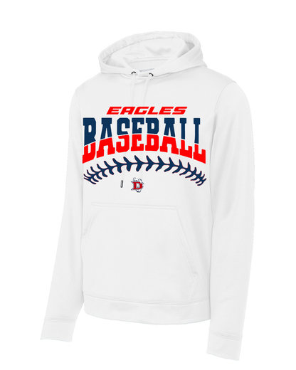 Dawson Baseball Eagle Logo Performance Hoodie