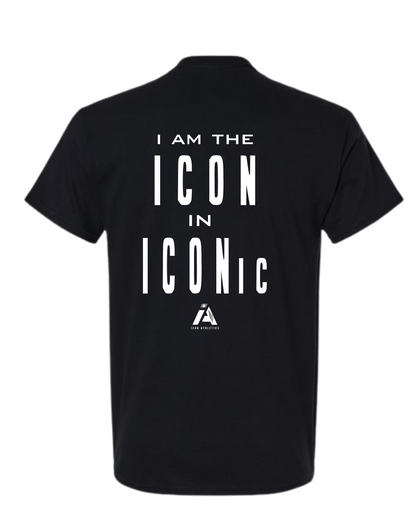 Icon Athletics- Iconic Cotton Tee- Black