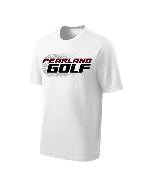 PHS  Golf- Pearland Golf Performance Tee- White