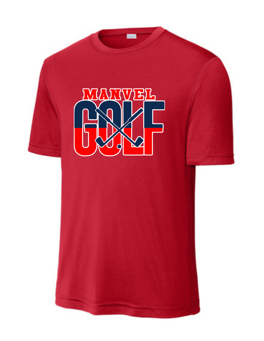 Manvel Golf - Manvel Golf Short Sleeve Performance Tee