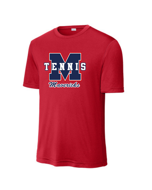Manvel Tennis-  Mavericks Tennis Short Sleeve Performance Tee