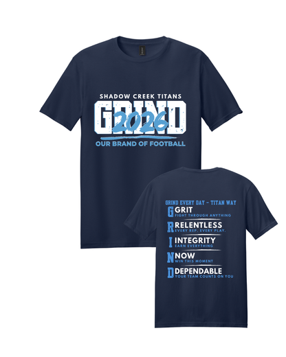 Shadow Creek Titans- Titans Grind 2026  Cotton Tee