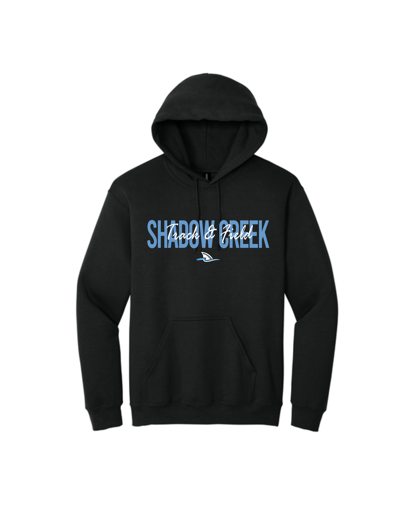 Shadow Creek HS - SC Cursive Track & Field Hooded Sweatshirt