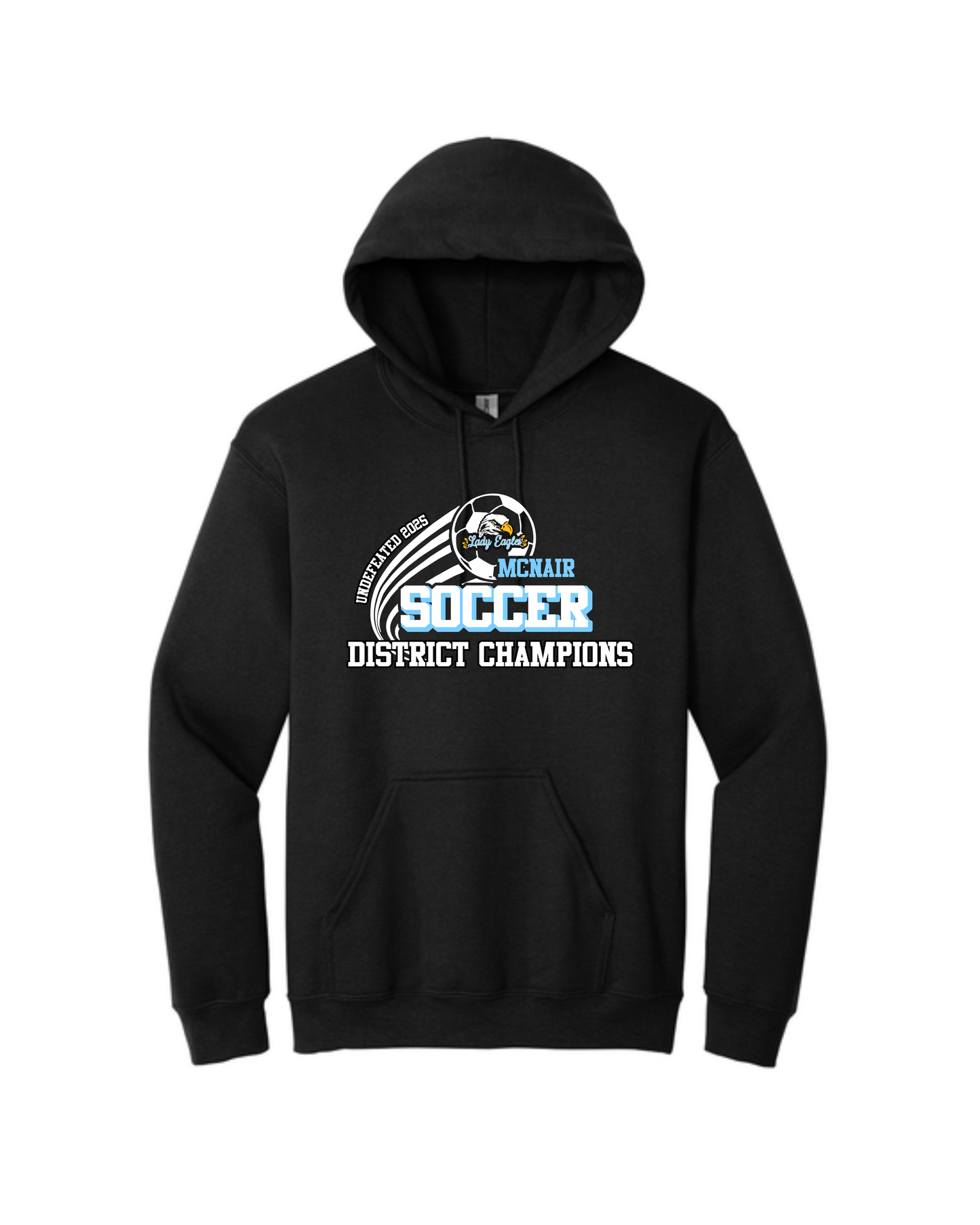 McNair Soccer - 8th Grade Undefeated District Champions Hoodie