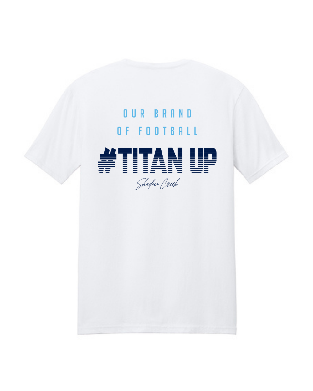 Shadow Creek Titans- Titans Football  Cotton Tee