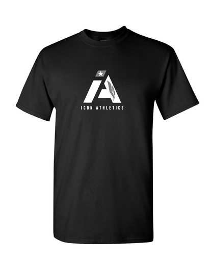 Icon Athletics- Iconic Cotton Tee- Black