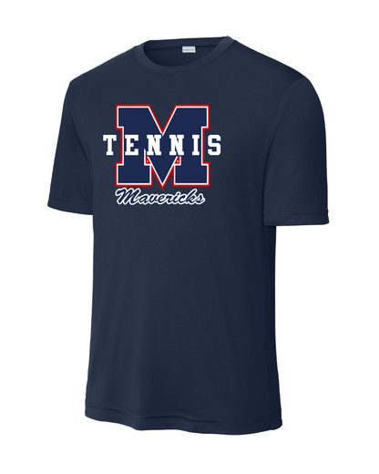 Manvel Tennis-  Mavericks Tennis Short Sleeve Performance Tee