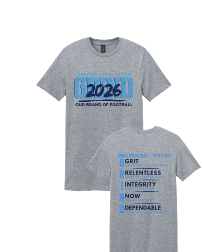 Shadow Creek Titans- Titans Grind 2026  Cotton Tee