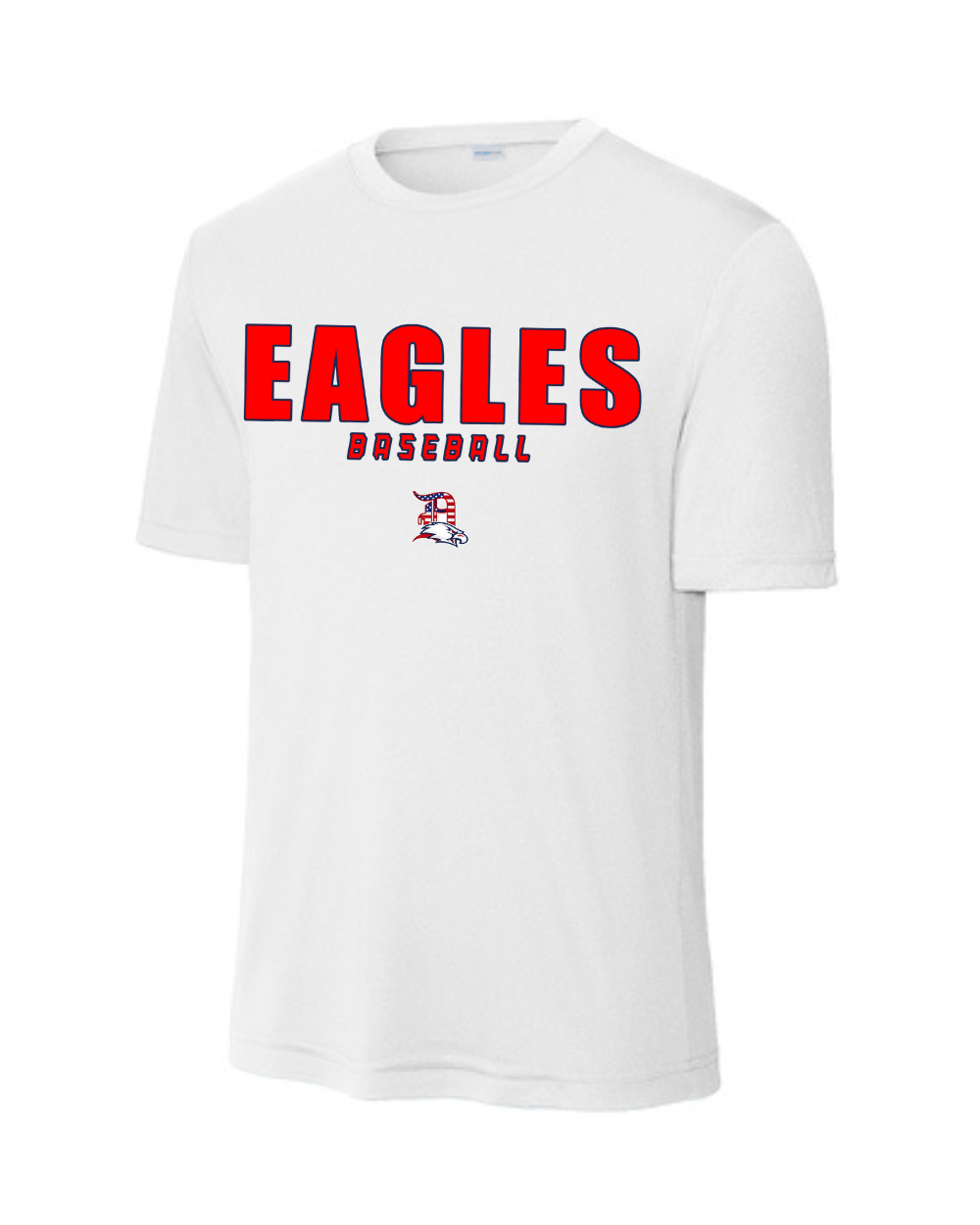 Dawson Baseball-  Eagles Baseball Short Sleeve Performance Tee