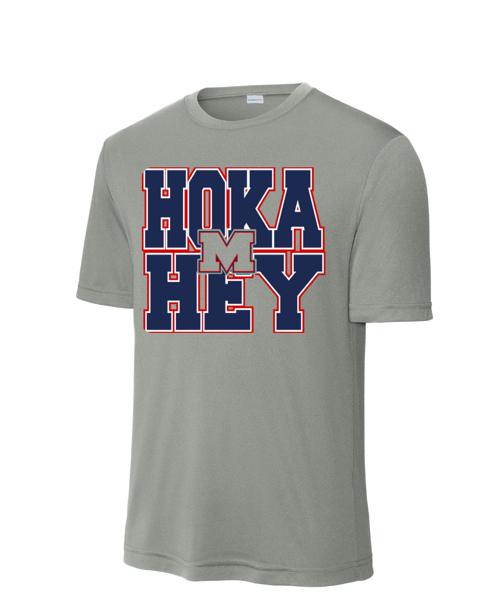 Manvel Football- Hoka Hey Football Short Sleeve Performance Tee