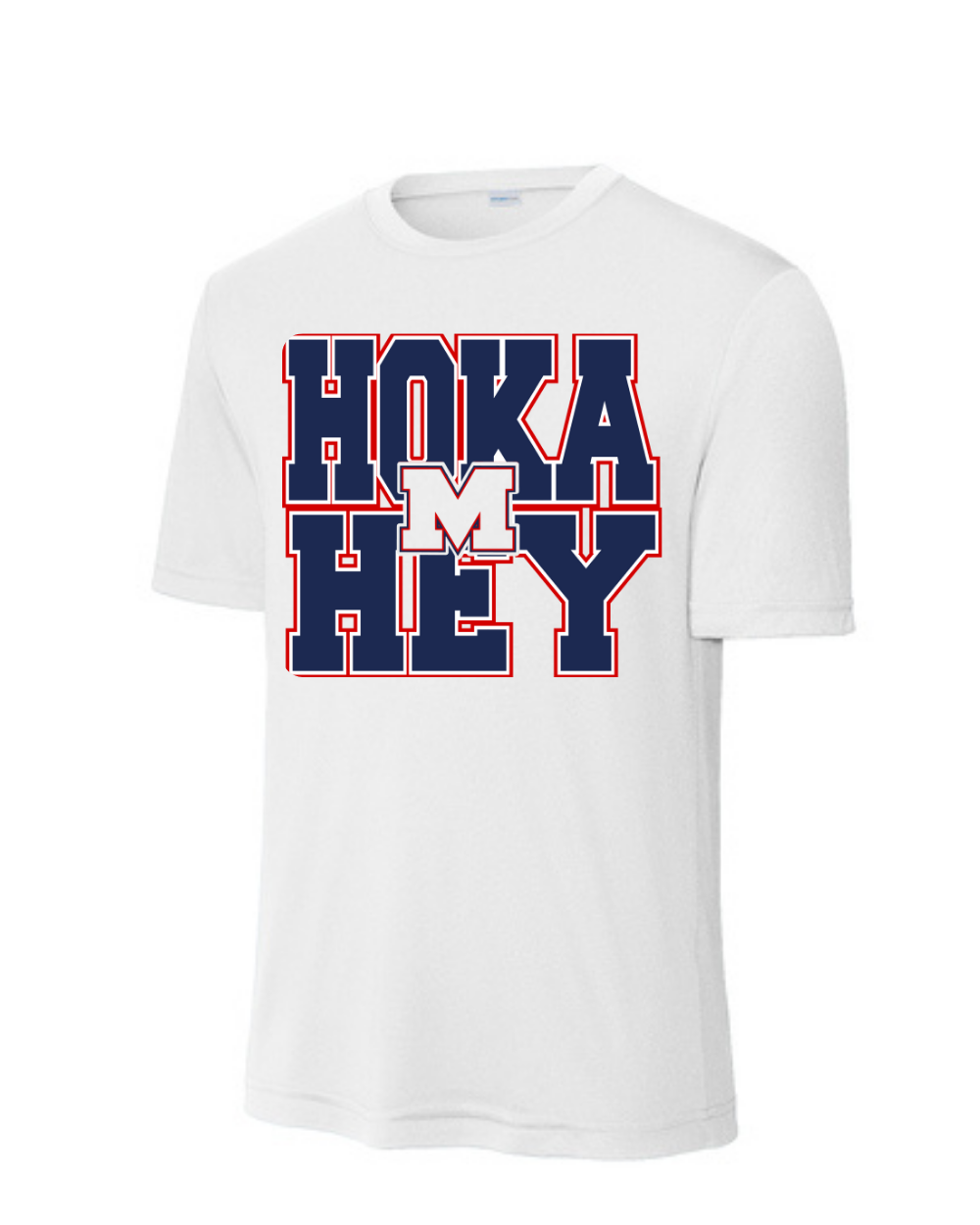 Manvel Football- Hoka Hey Football Short Sleeve Performance Tee
