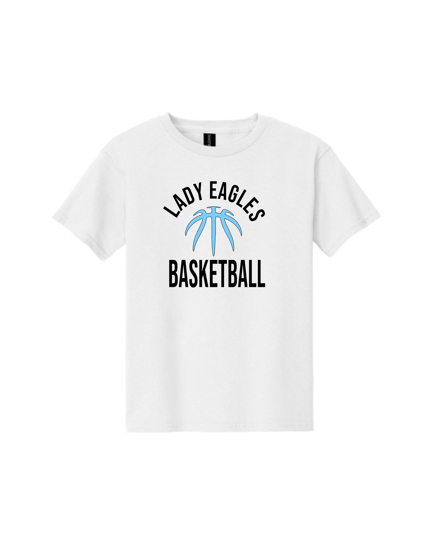 McNair Jr High - Lady Eagles Basketball Cotton Tee Shirt