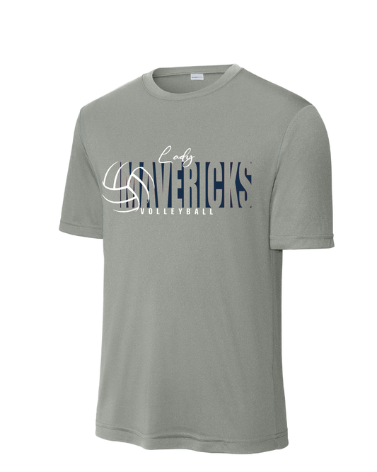 Manvel Volleyball-  Lady Mavericks Short Sleeve Performance Tee