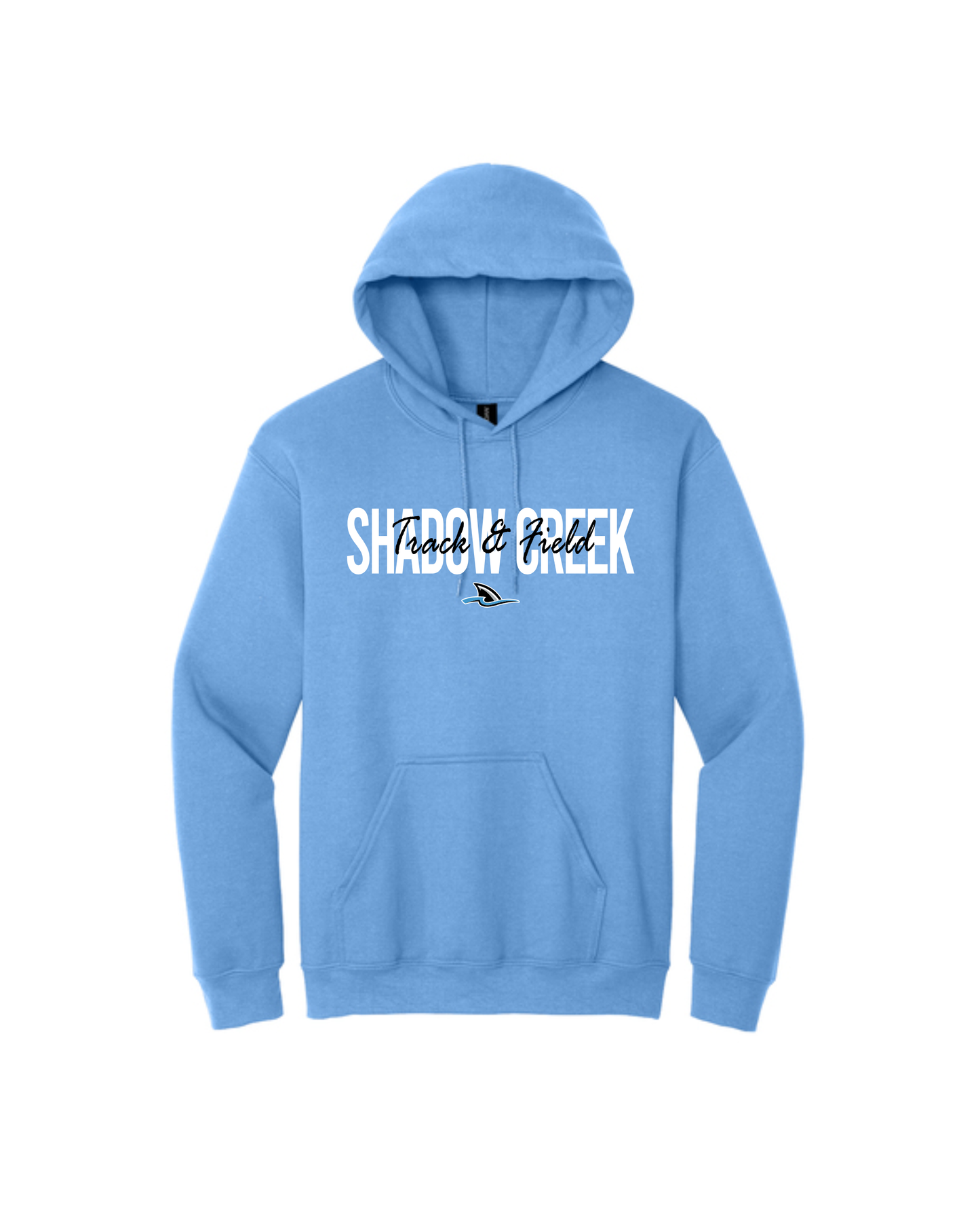 Shadow Creek HS - SC Cursive Track & Field Hooded Sweatshirt