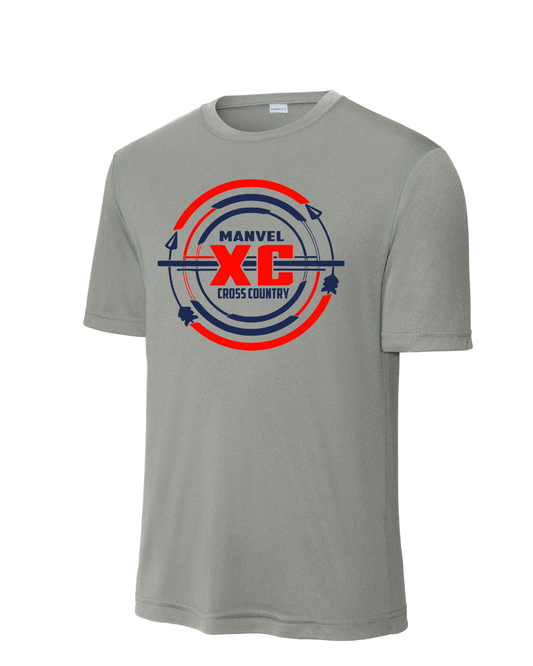 Manvel Cross Country-Manvel Cross Country Short Sleeve Performance Tee