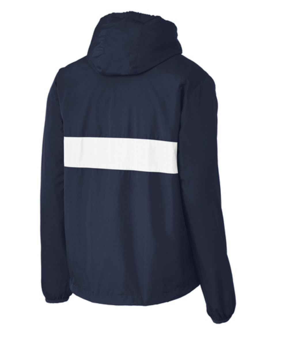 Texas Speed Elite-  Embroidered Pullover Rain Jacket- Navy