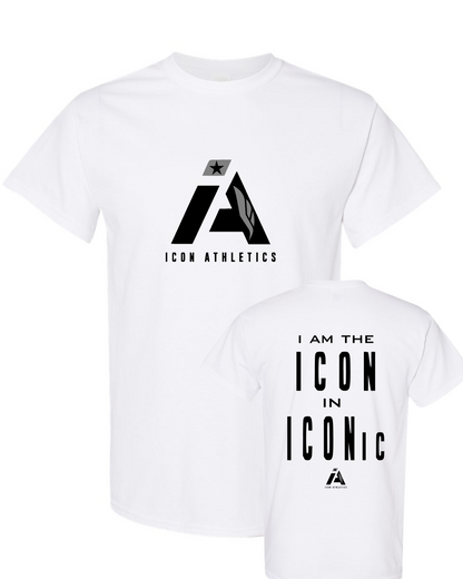 Icon Athletics- Iconic Cotton Tee- White
