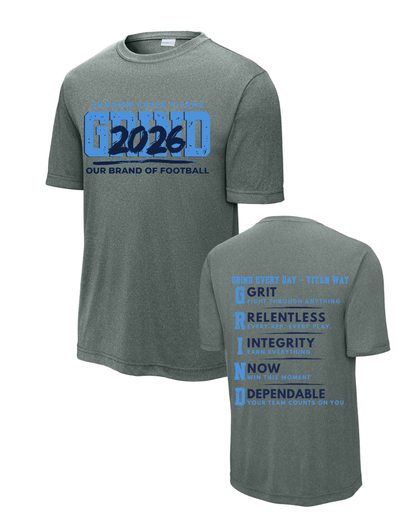 Shadow Creek Titans-  Titans Grind 2026 Short Sleeve Performance Tee