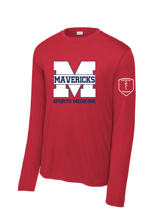 Manvel Sports Medicine - Mavericks Sports Medicine - Long Sleeve Performance Tee