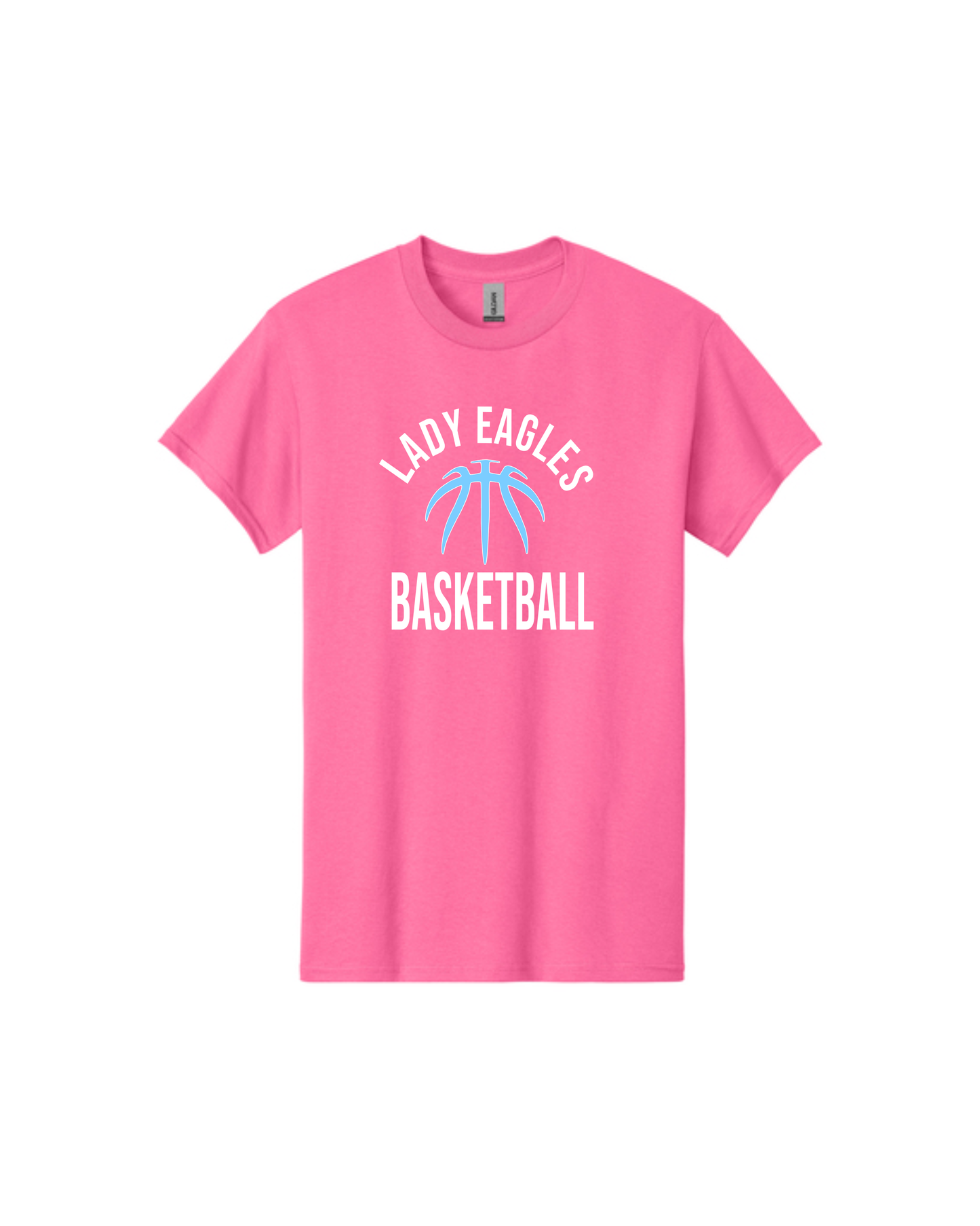 McNair Jr High - Lady Eagles Basketball Cotton Tee Shirt