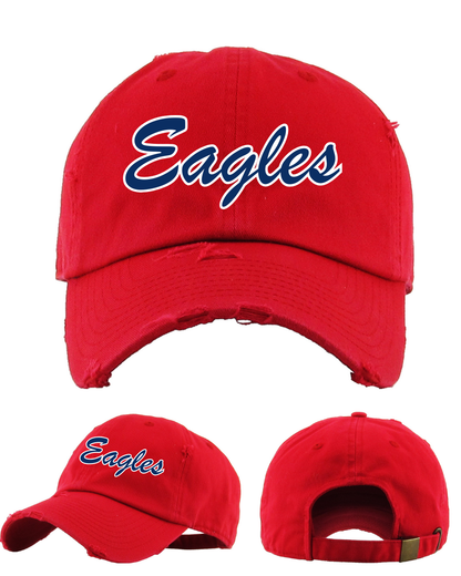 Dawson Baseball- Eagles Distressed Dad Hat