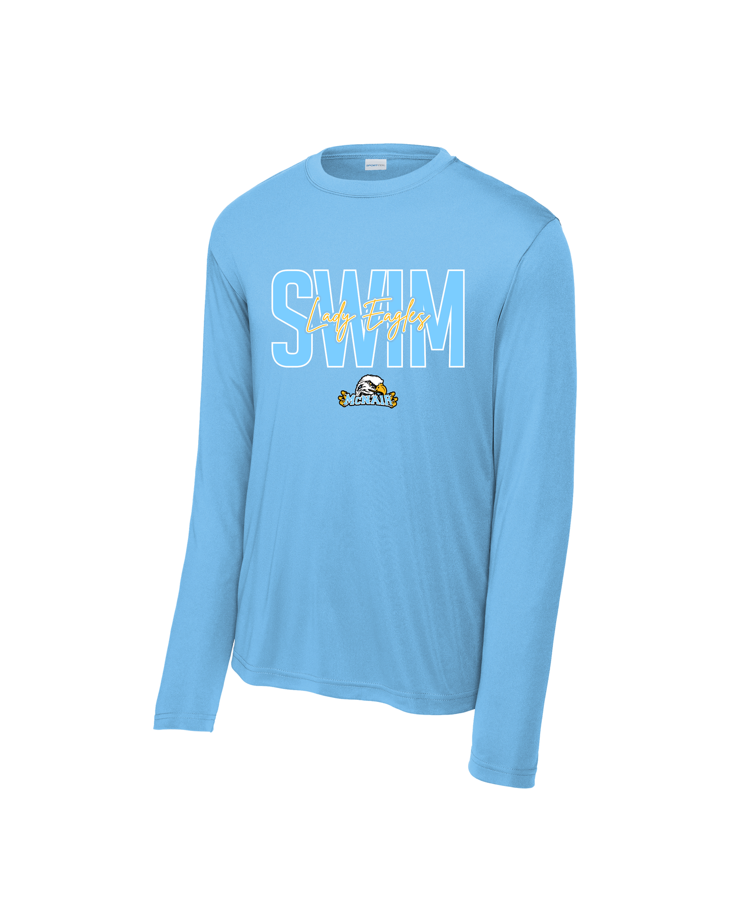McNair Jr. High - Lady Eagles Swim Performance Long Sleeve