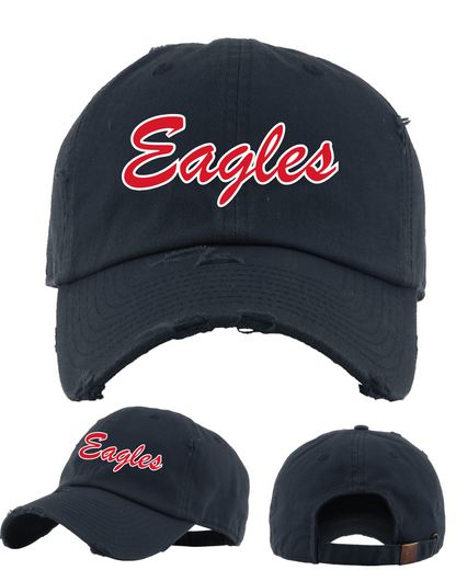 Dawson Baseball- Eagles Distressed Dad Hat